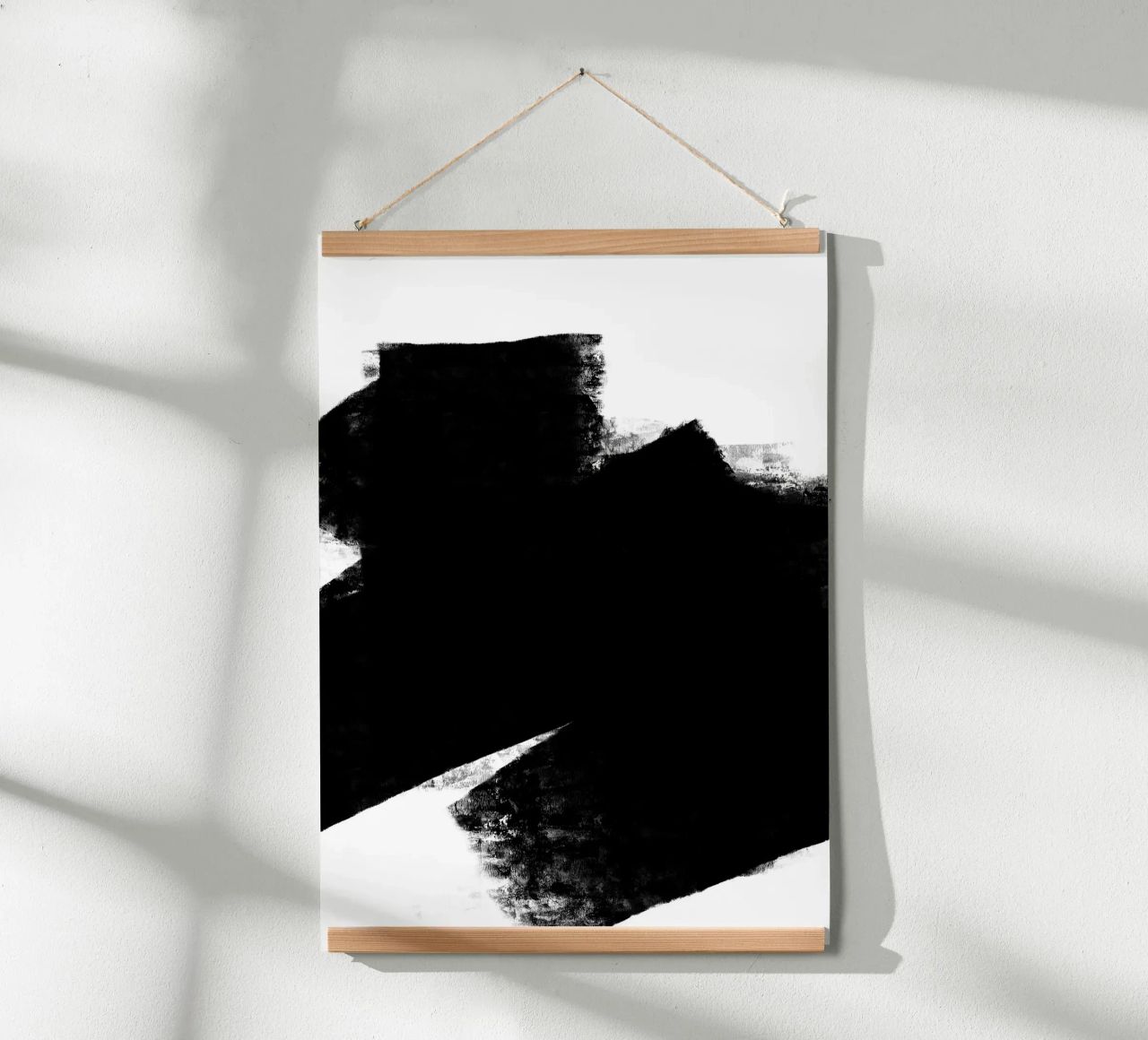 Modern Black Essence Poster von nileshkikuuchise
