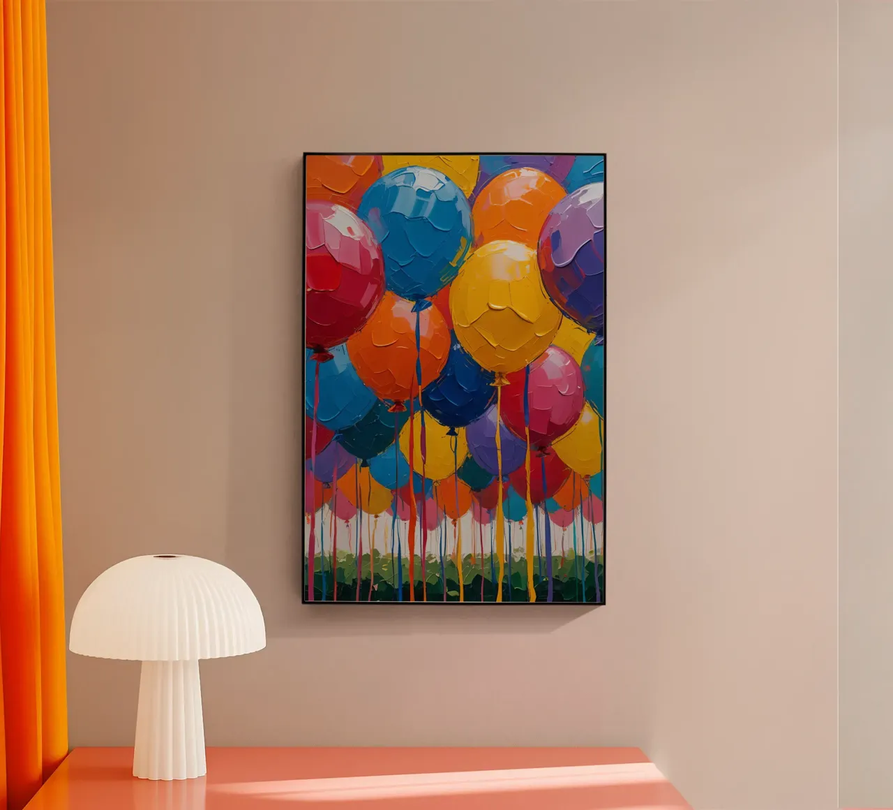 Cocktail splash con guarnizione di frutta e ghiaccio plexiglass da DesignDoodle