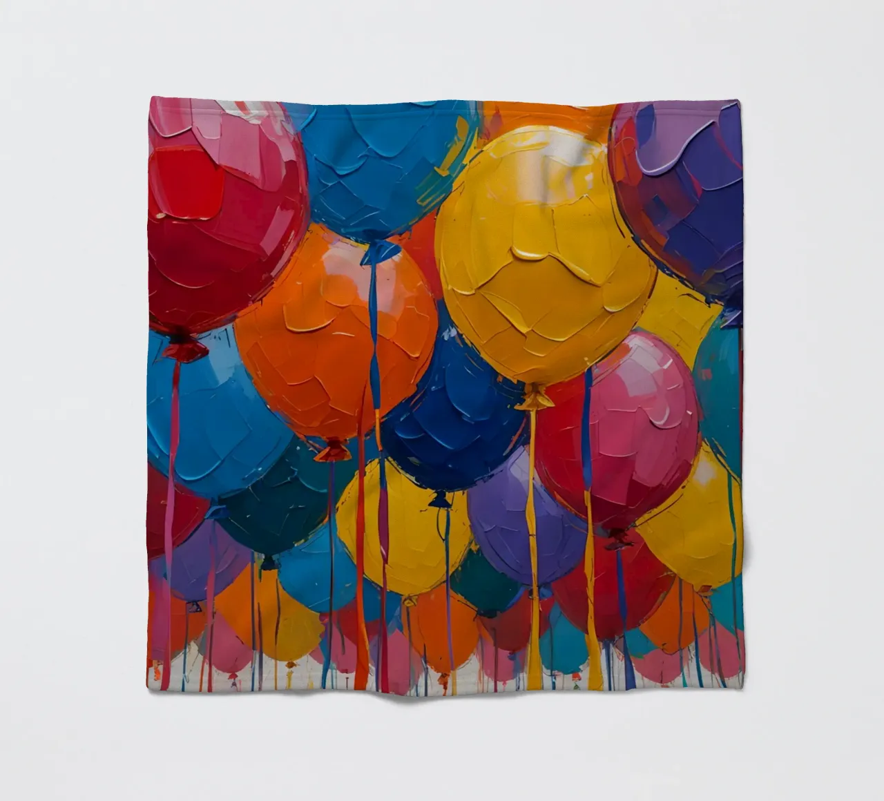 Cocktail splash con guarnizione di frutta e ghiaccio coperta in pile da DesignDoodle
