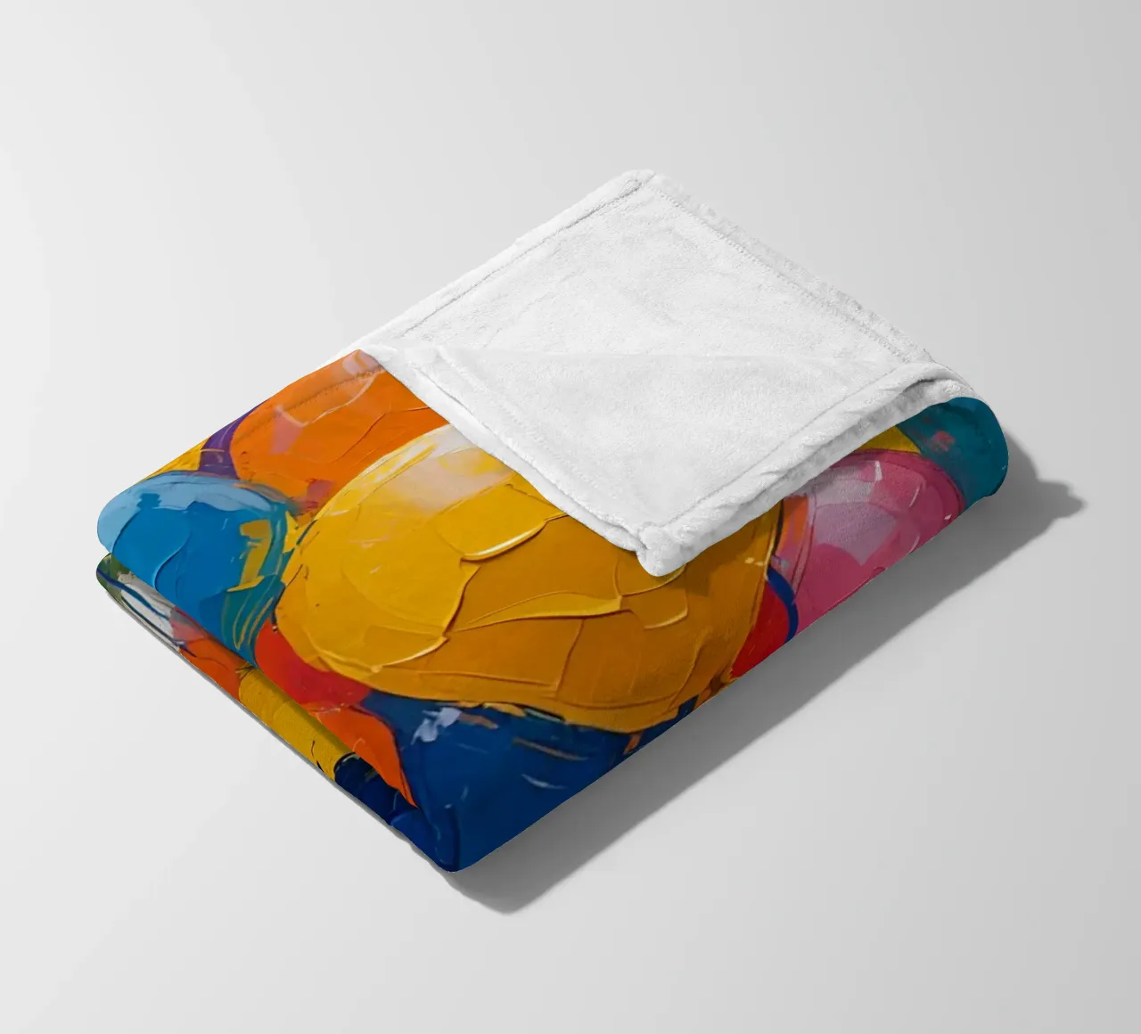 Cocktail splash con guarnizione di frutta e ghiaccio coperta in pile da DesignDoodle