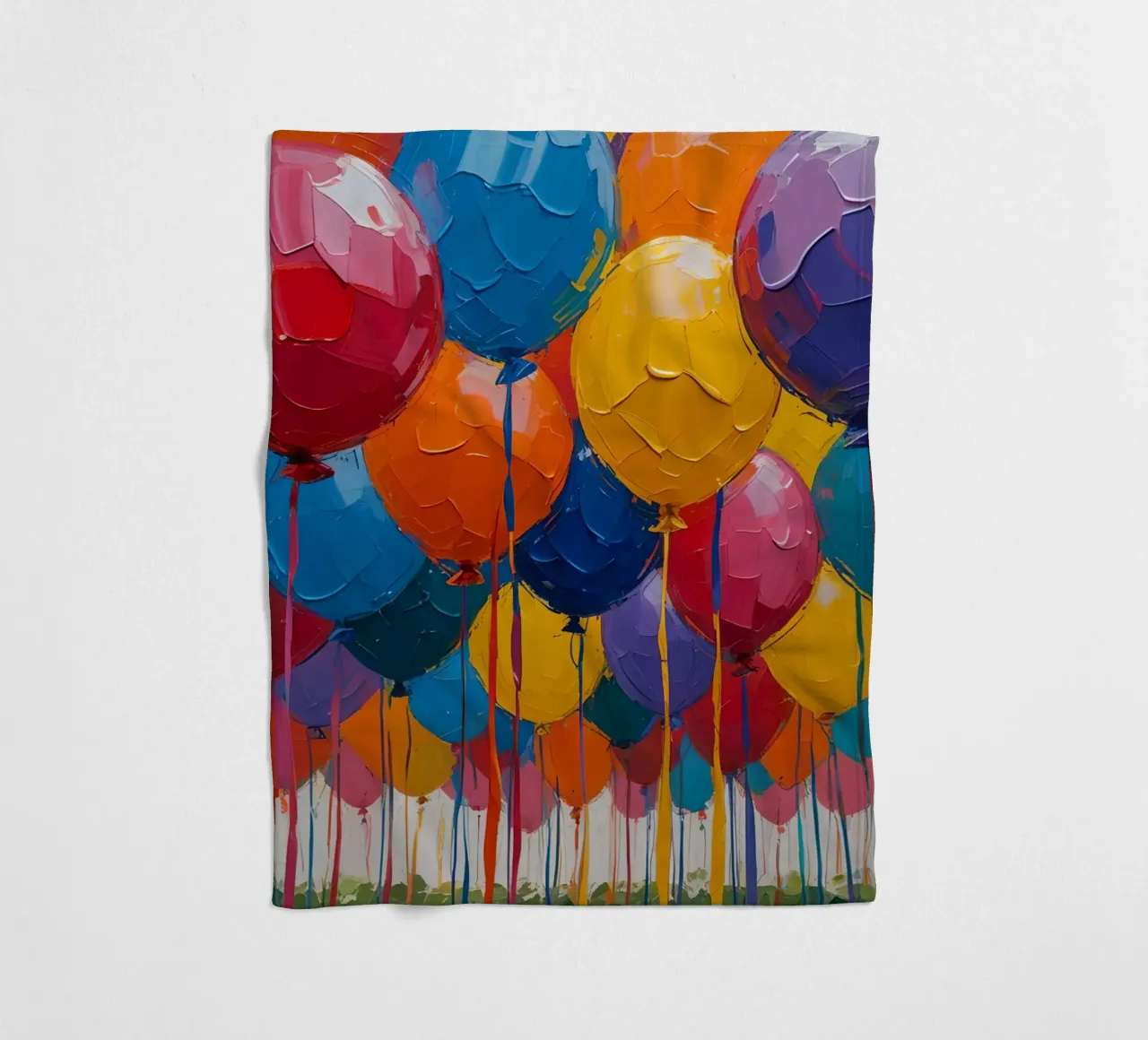 Cocktail splash con guarnizione di frutta e ghiaccio coperta in pile da DesignDoodle