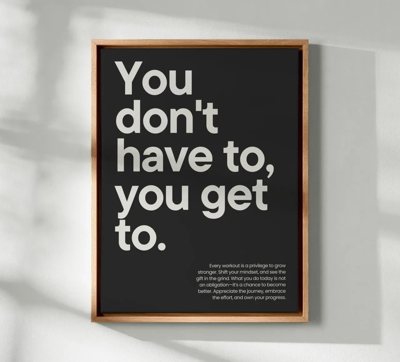You don't have to, you get to canvas by NoordalLiving