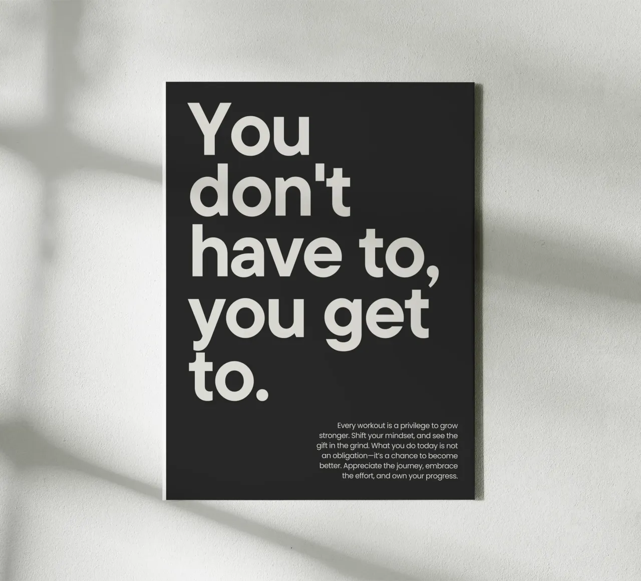 You don't have to, you get to canvas by NoordalLiving