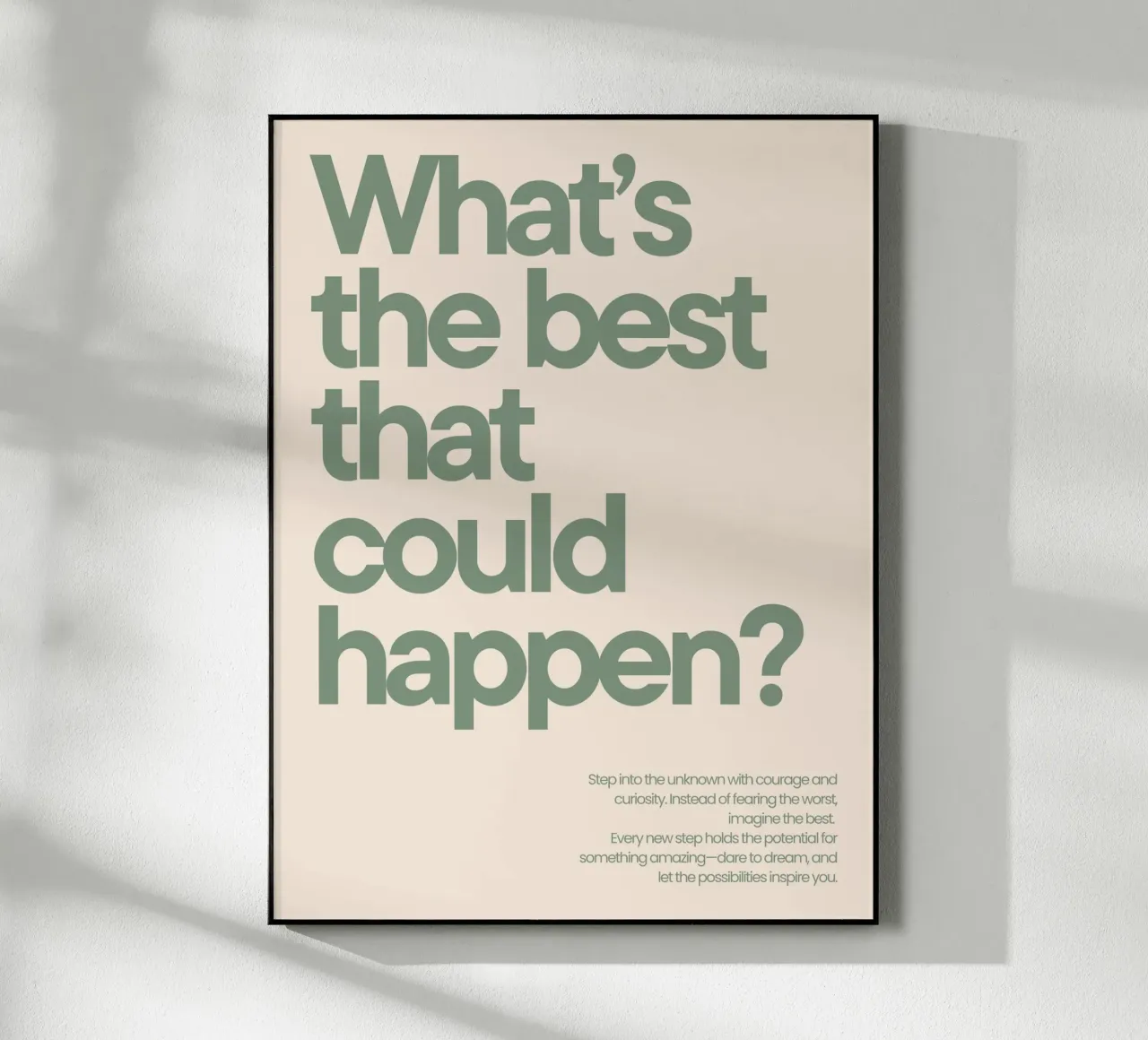 What's the best that could happen? plexiglass da NoordalLiving