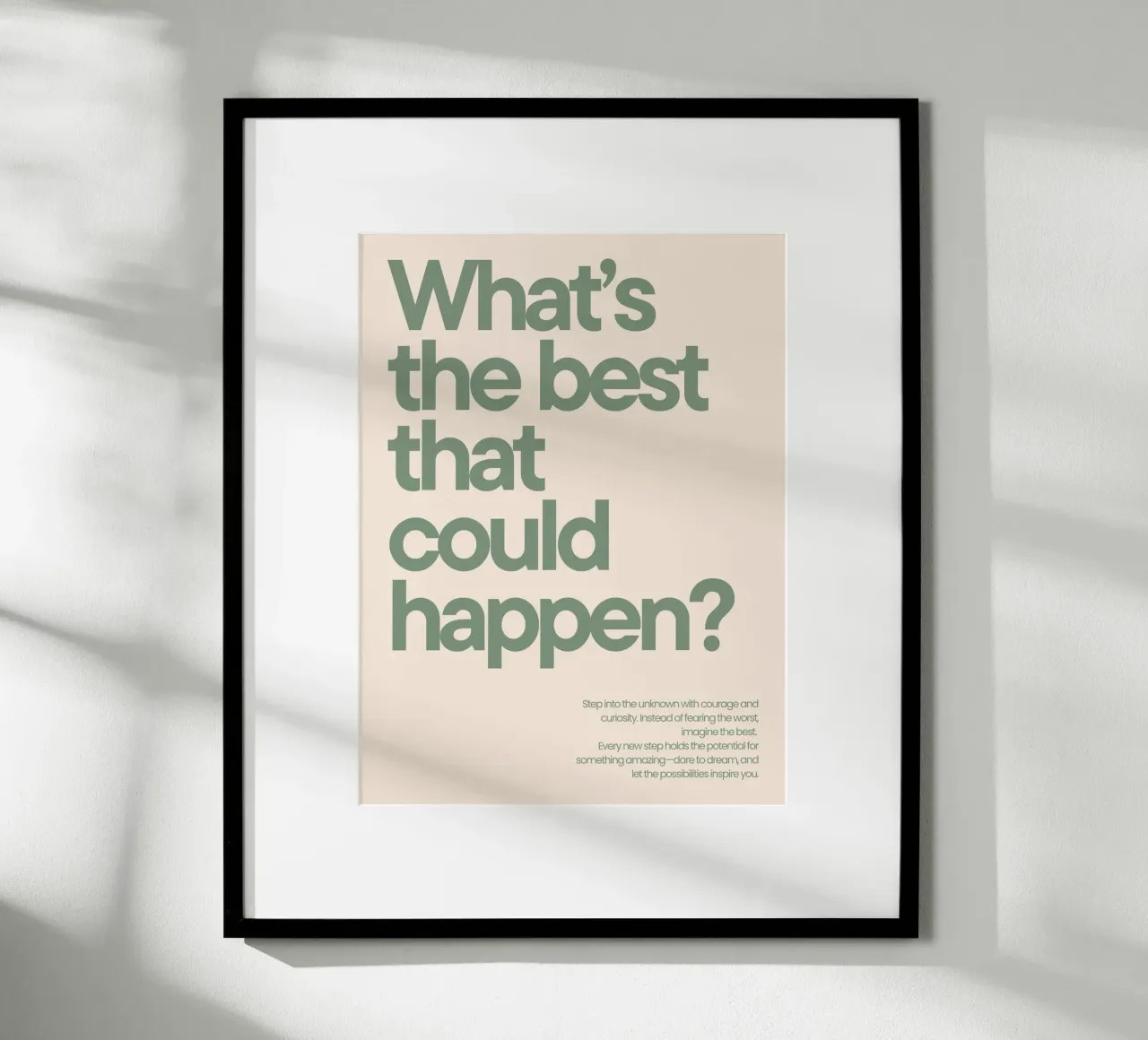 What's the best that could happen? carta hahnemühle da NoordalLiving