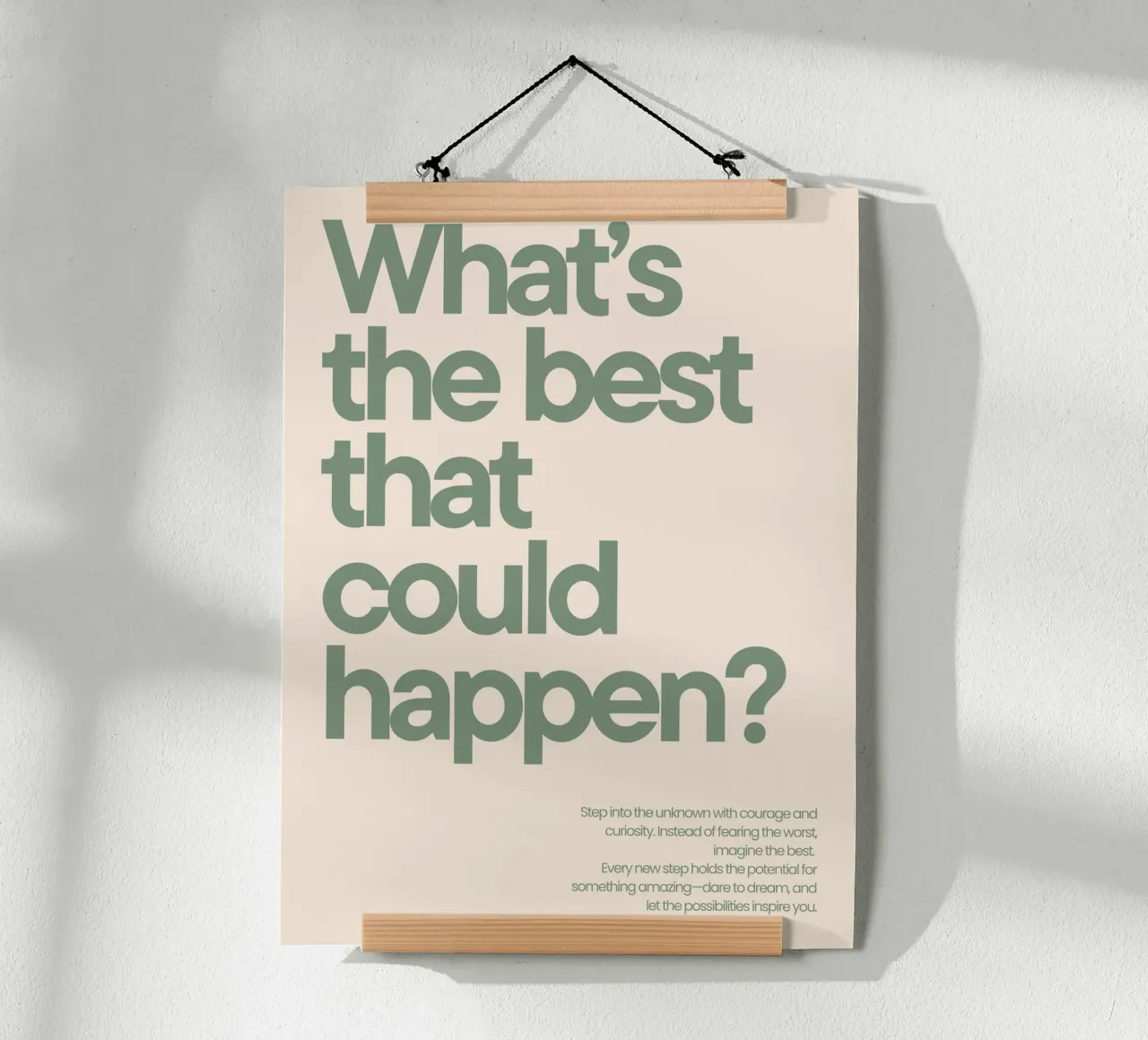 What's the best that could happen? carta hahnemühle da NoordalLiving