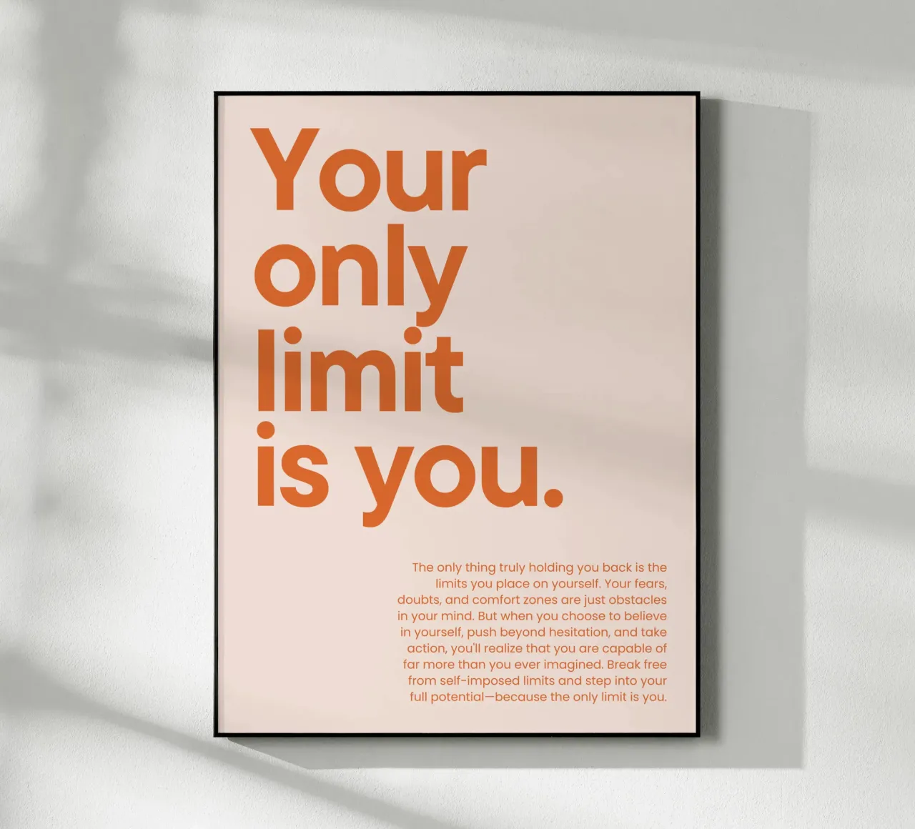 Your only limit is you metacrilato de NoordalLiving