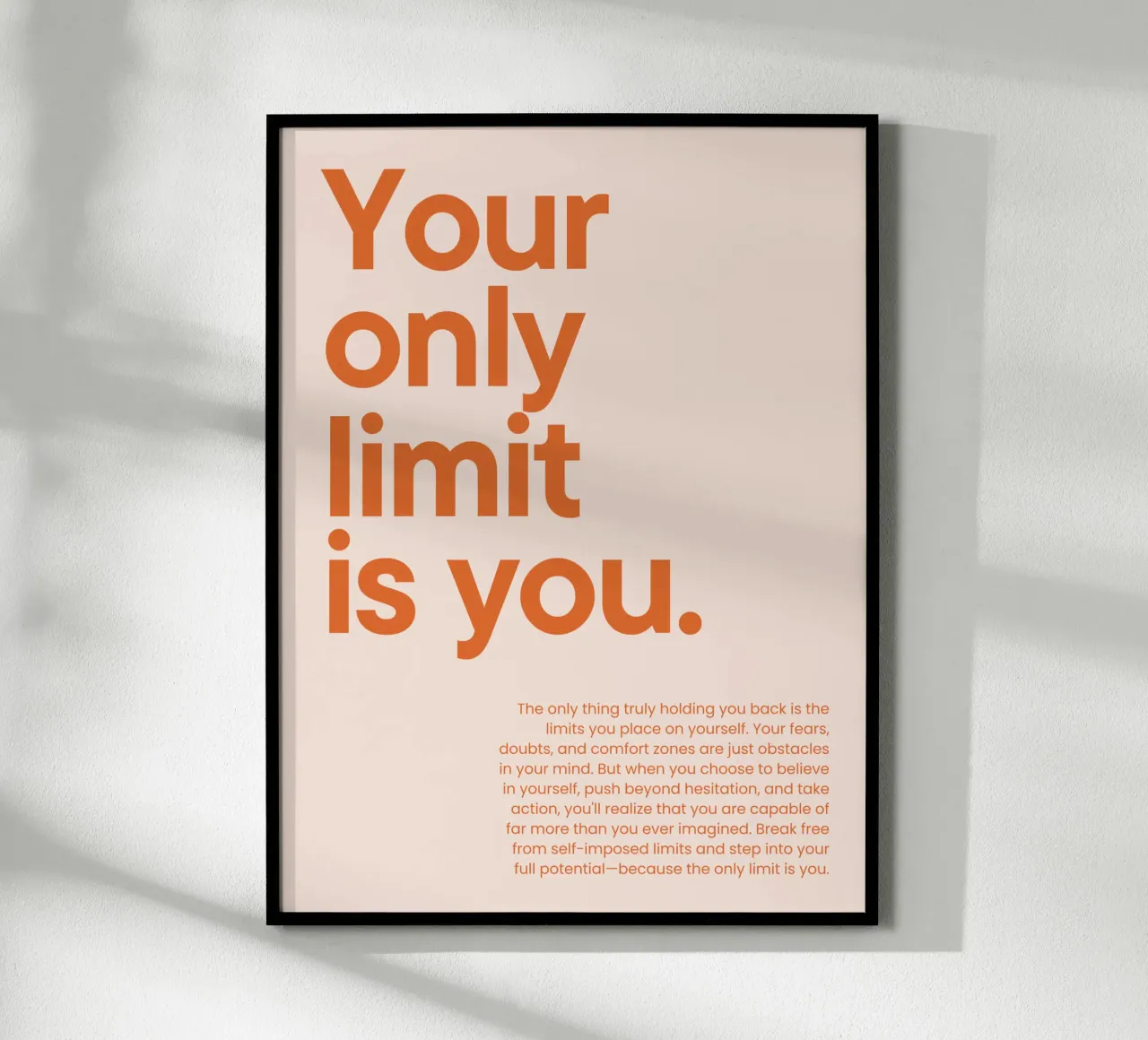 Your only limit is you Hahnemühle von NoordalLiving