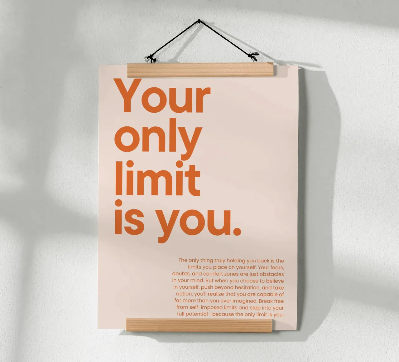 Your only limit is you Hahnemühle von NoordalLiving