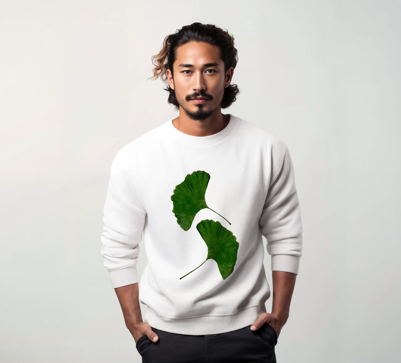 Foglia di ginkgo II felpa da Orara Studio