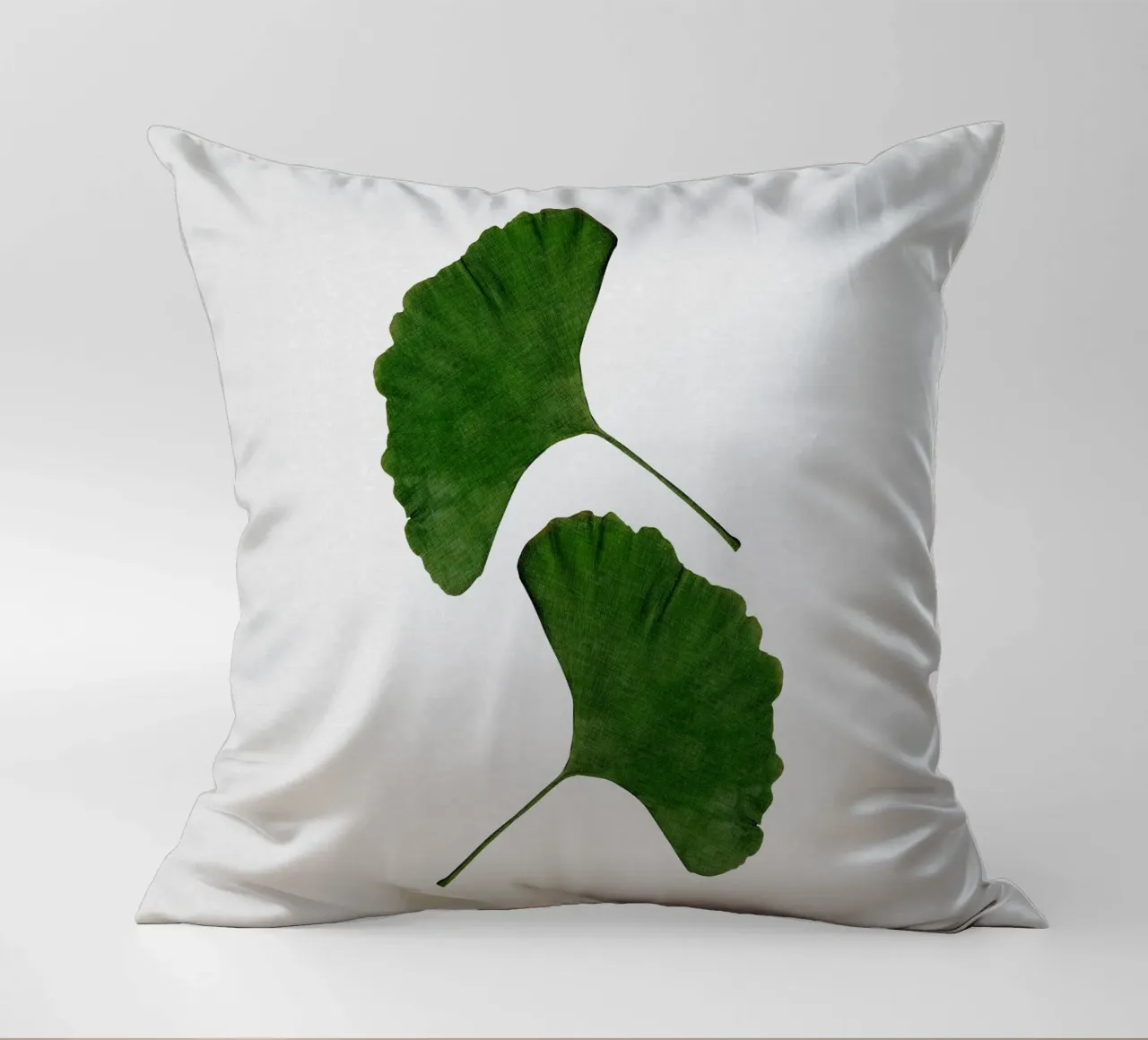 Foglia di ginkgo II cuscino da Orara Studio