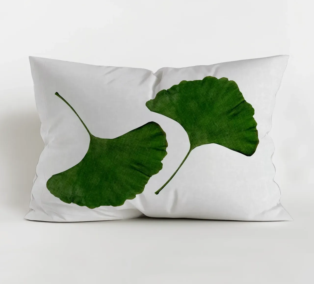 Foglia di ginkgo II cuscino da Orara Studio