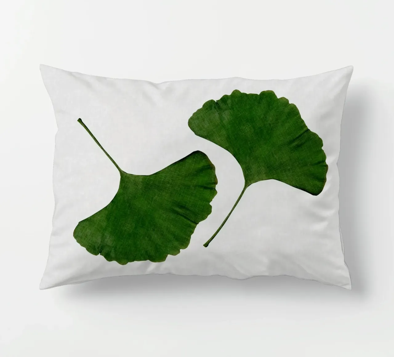 Foglia di ginkgo II cuscino da Orara Studio
