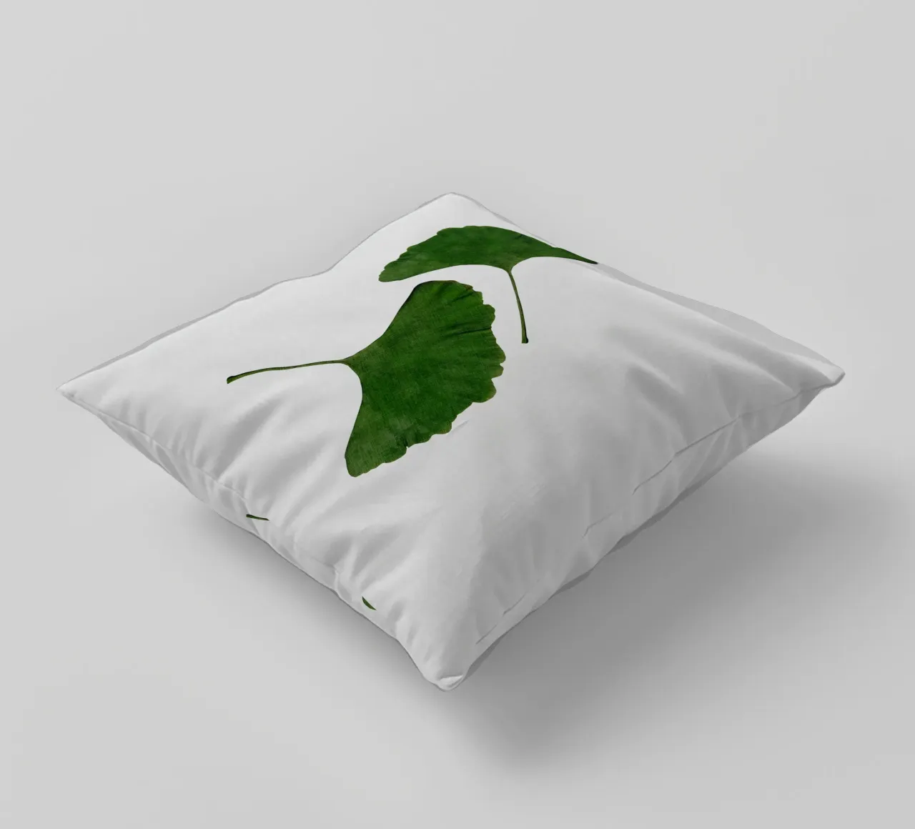 Foglia di ginkgo II cuscino da Orara Studio