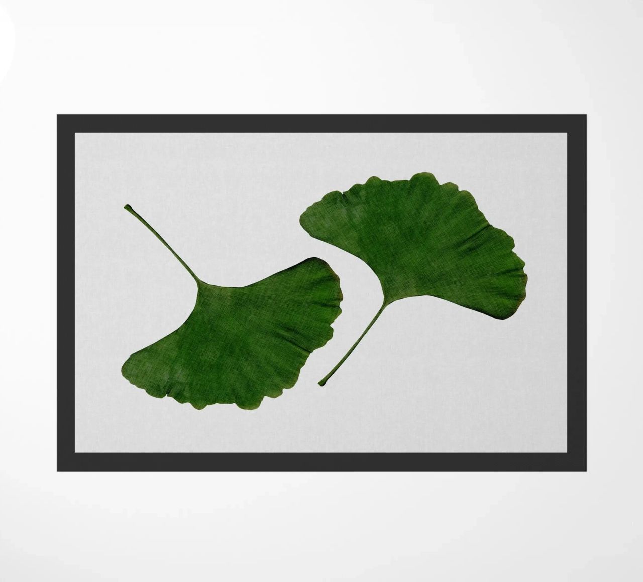 Foglia di ginkgo II zerbino da Orara Studio
