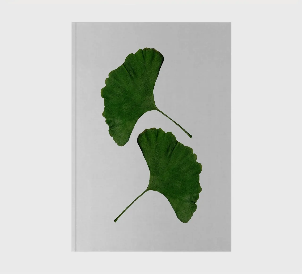 Ginkgo Leaf II notebook by Orara Studio