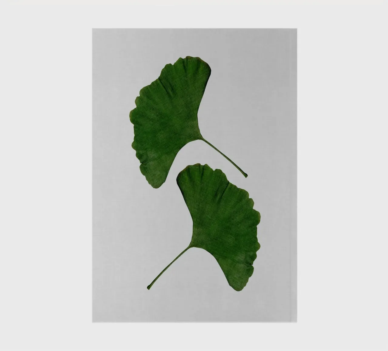 Ginkgo Leaf II notebook by Orara Studio