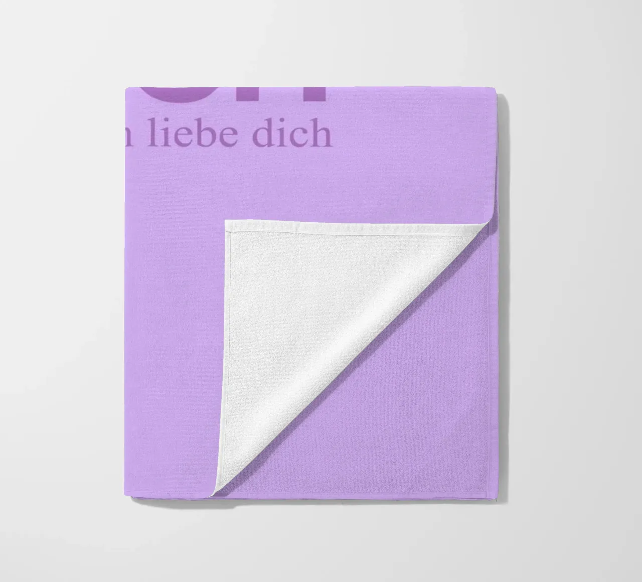 Doch Ich Liebe Dich telo mare da Attaboy Dsgn