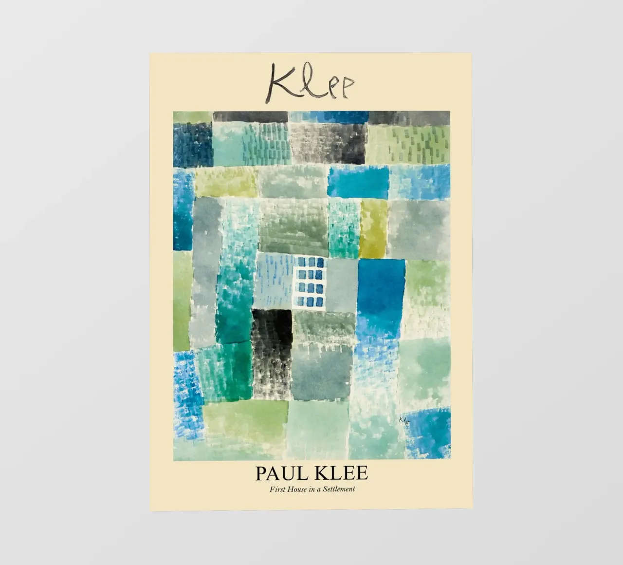 Paul Klee Calming Painting pellicola backlit da EverLuvv Studio
