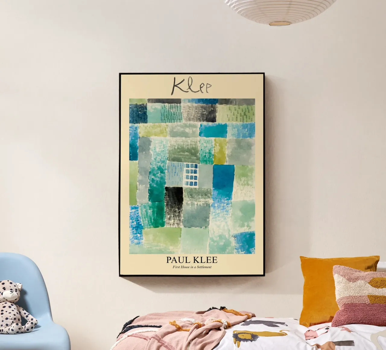 Paul Klee Calming Painting plexiglass da EverLuvv Studio