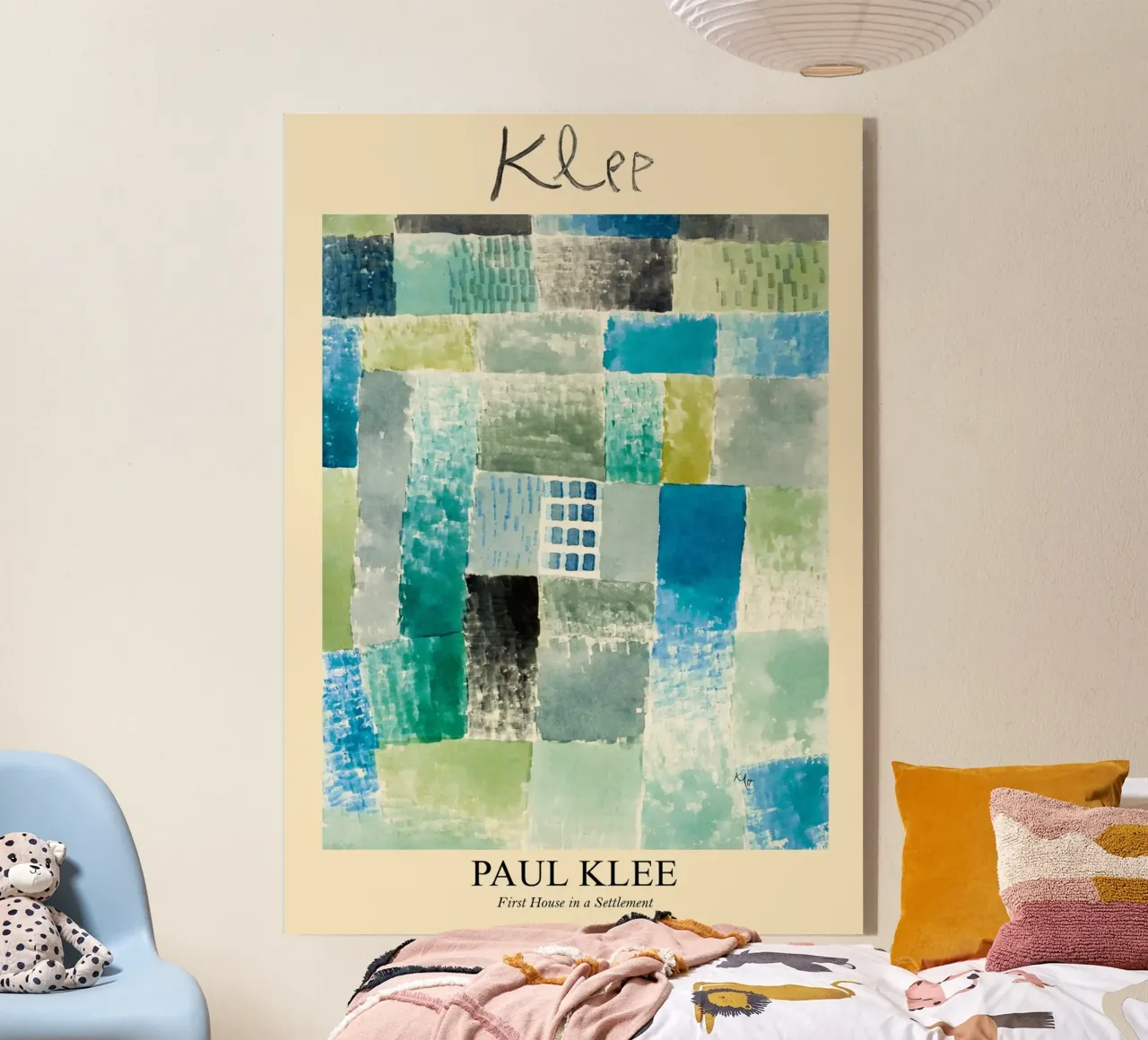 Paul Klee Calming Painting plexiglass da EverLuvv Studio