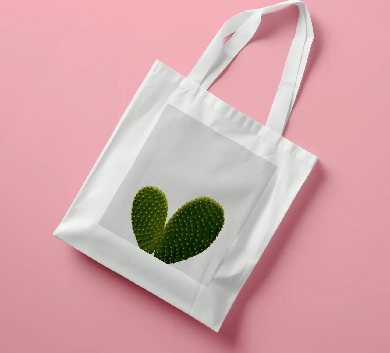 Cactus en forme de cœur tote bag de Orara Studio