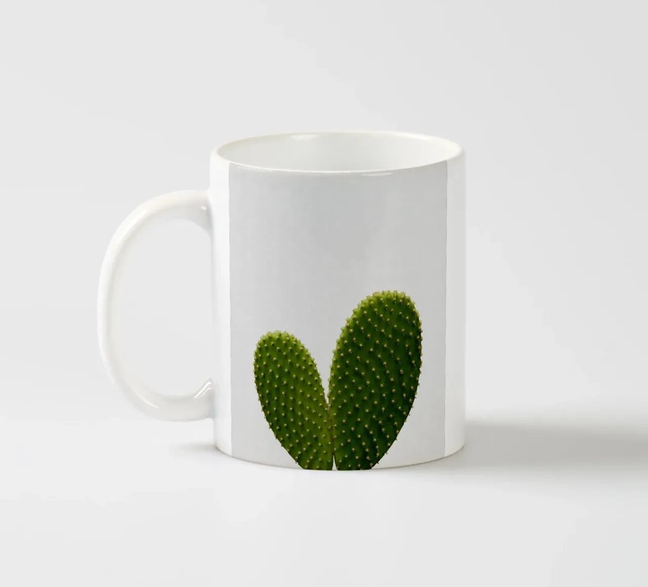 Cactus del cuore tazza in ceramica da Orara Studio