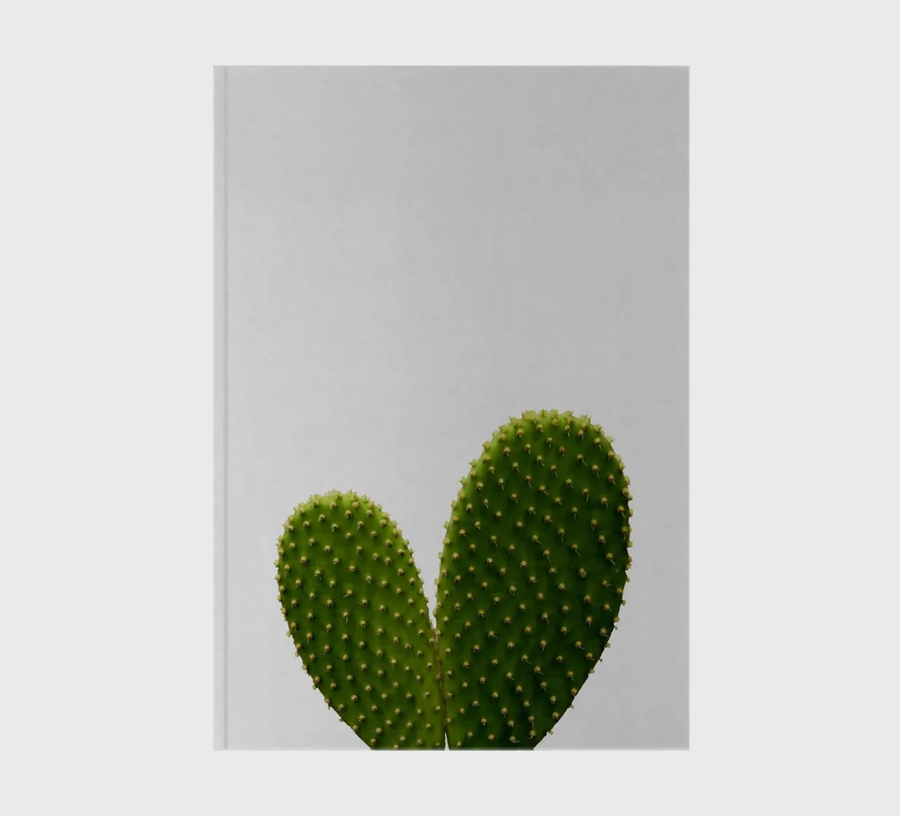 Cactus en forme de cœur carnet de notes de Orara Studio