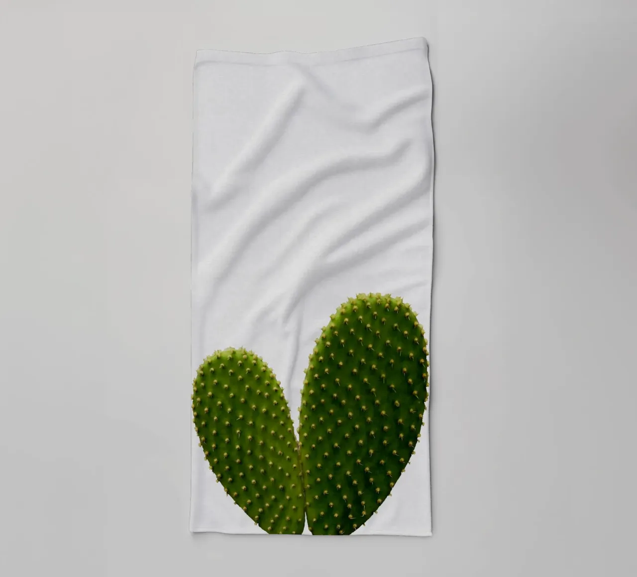 Cactus en forme de cœur serviette de bain de Orara Studio