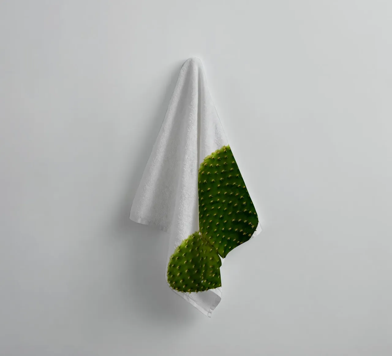Cactus en forme de cœur serviette de bain de Orara Studio