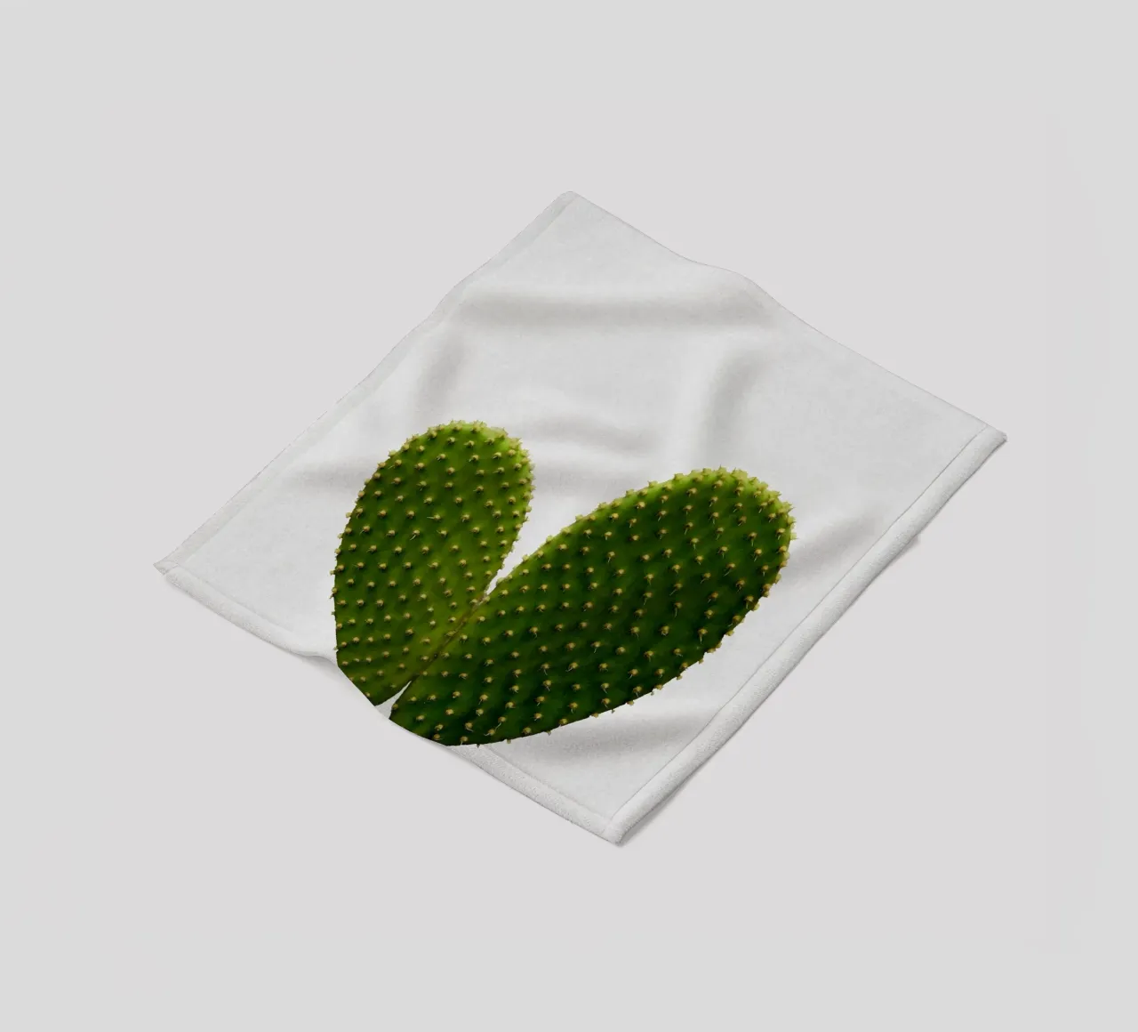 Cactus del cuore coperta in pile da Orara Studio