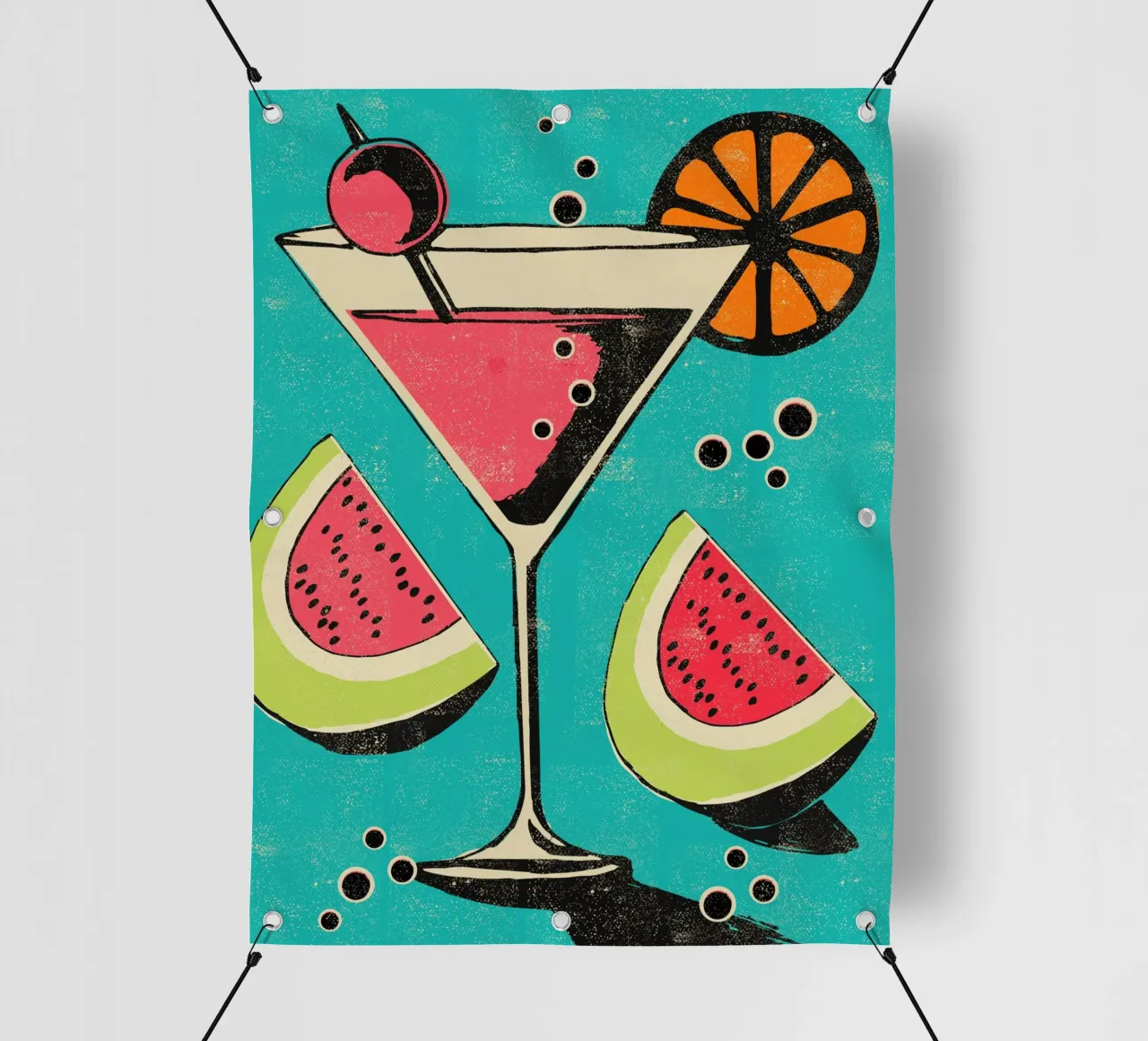 Martini telo in pvc da Rocket68