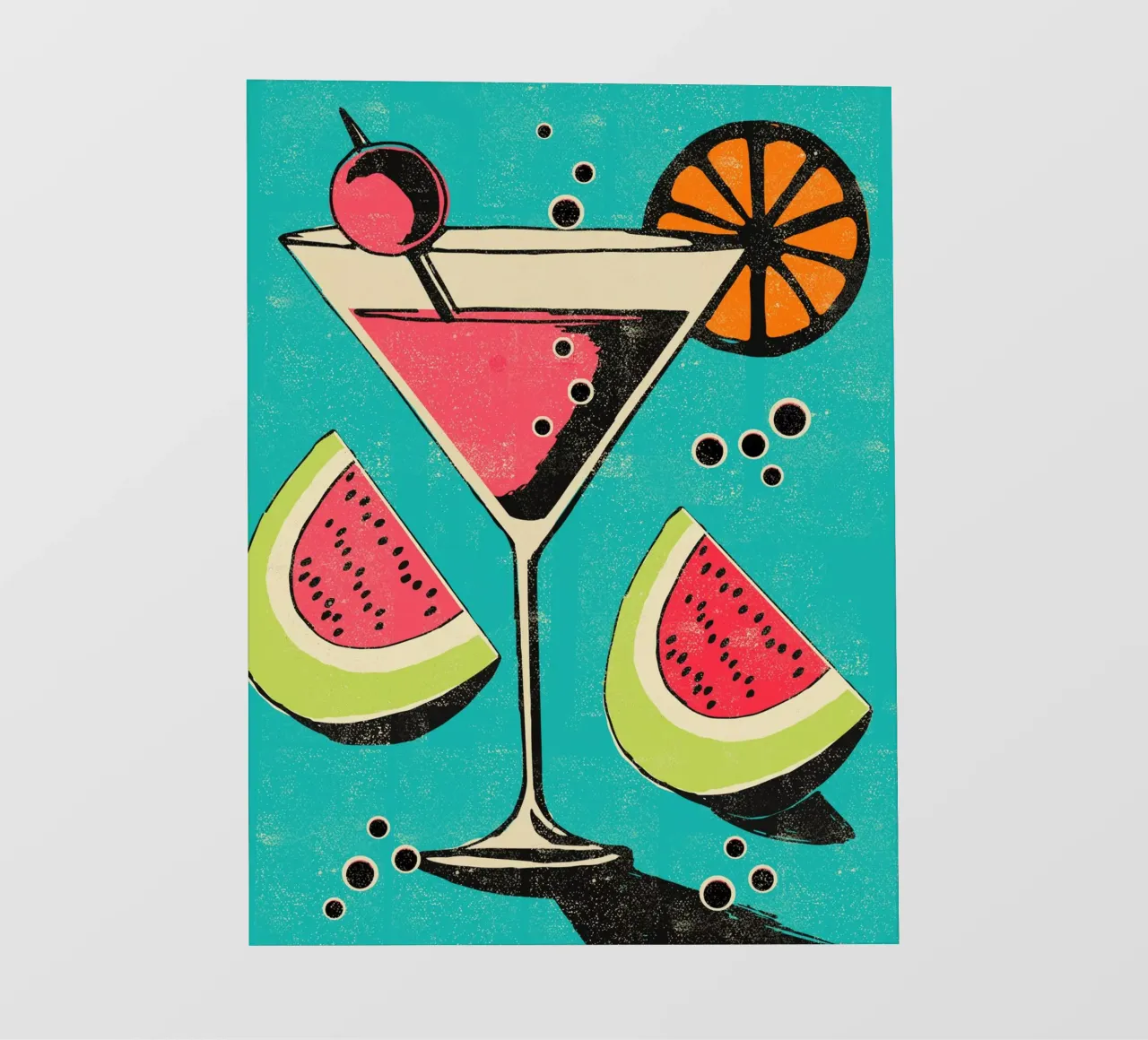 Martini telo in pvc da Rocket68