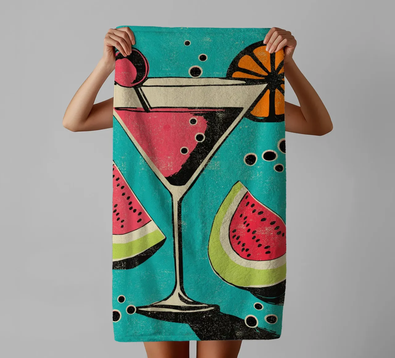Martini asciugamano da bagno da Rocket68