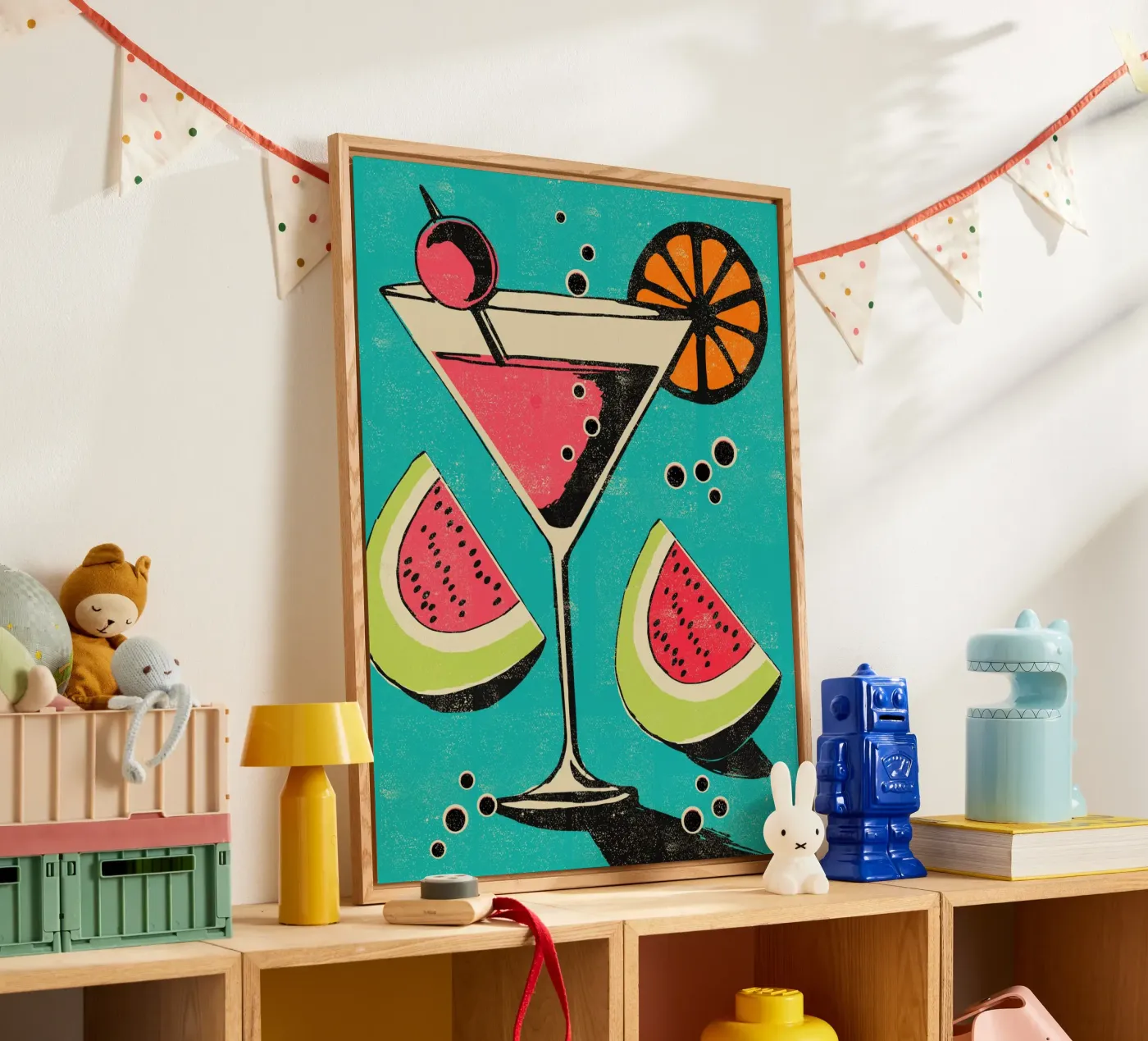 Martini Acryl-Glas von Rocket68