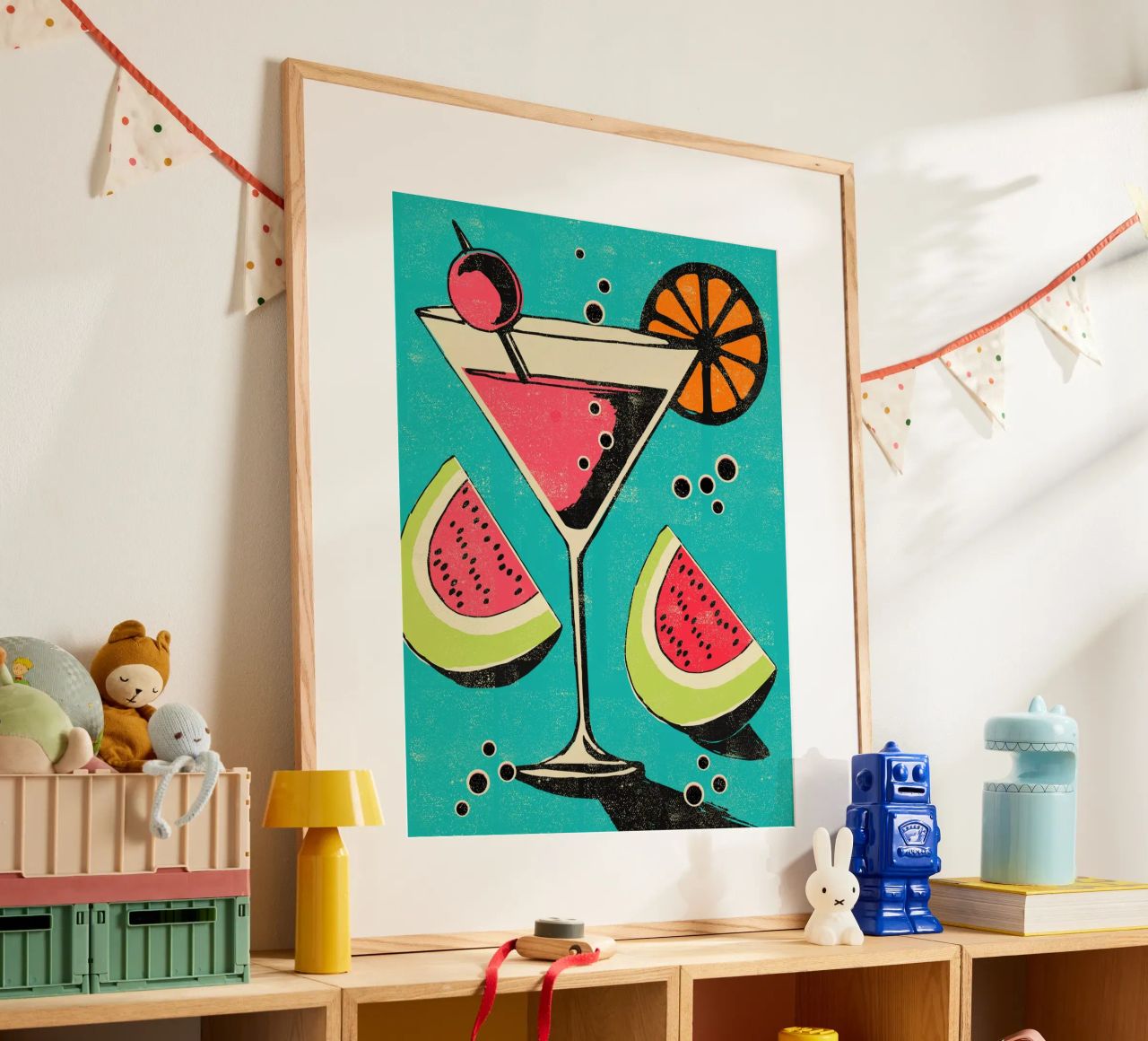 Martini Poster von Rocket68