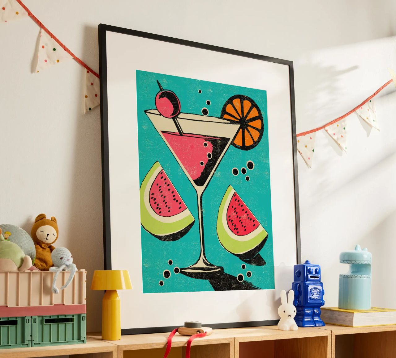 Martini Poster von Rocket68