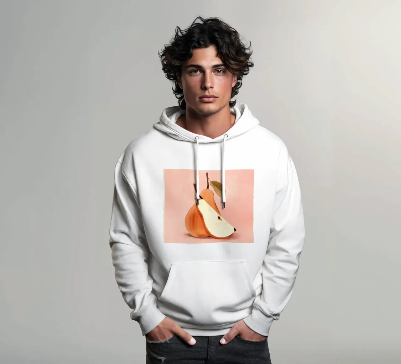 Pera 3 felpa con cappuccio da ThingDesign