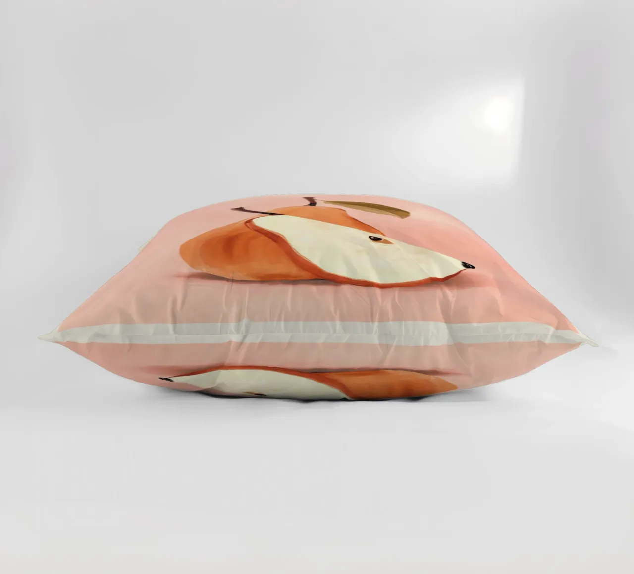 Pear 3 decorative cushion by ThingDesign