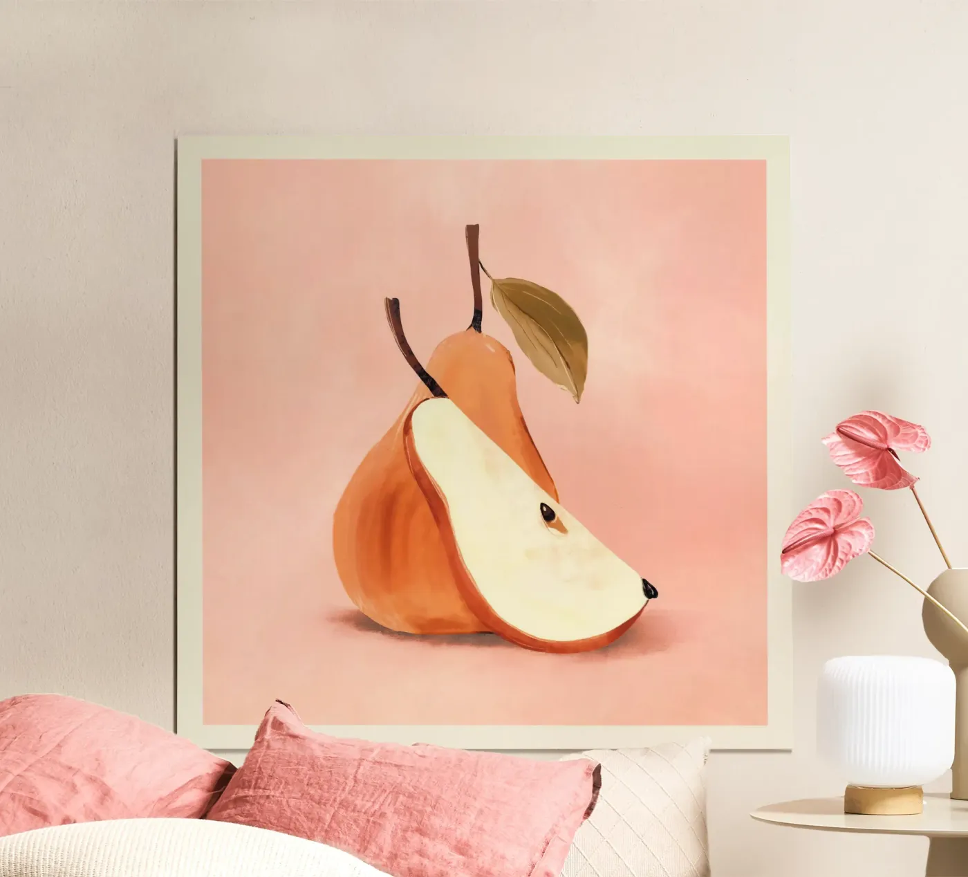 Pear 3 poster by ThingDesign