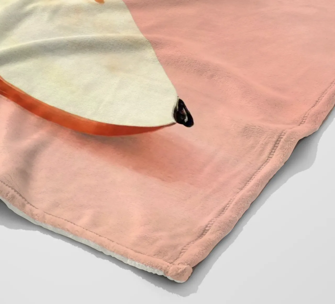 Pear 3 fleece blanket by ThingDesign