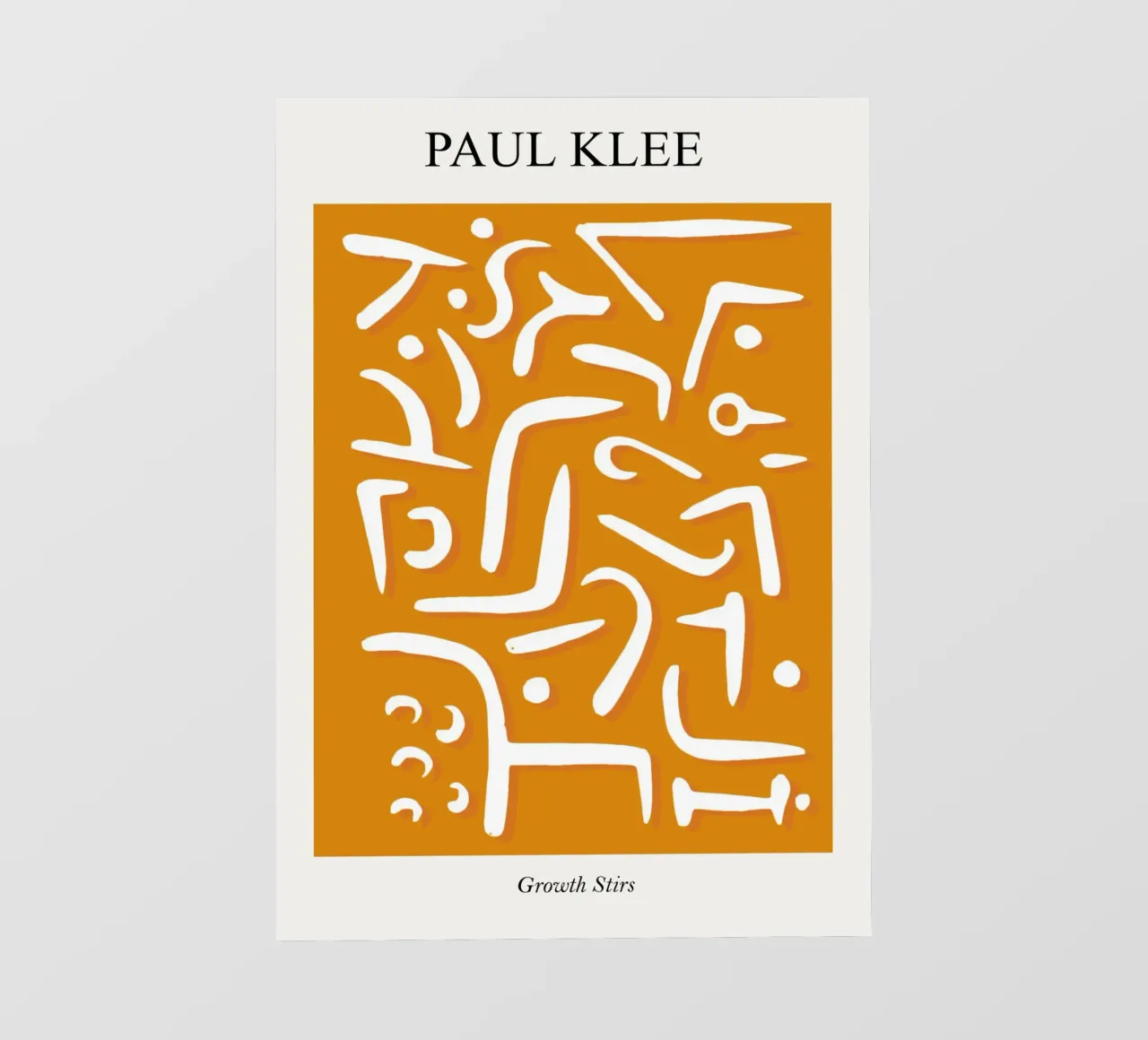Paul Klee Growth Stirs Art pellicola backlit da EverLuvv Studio