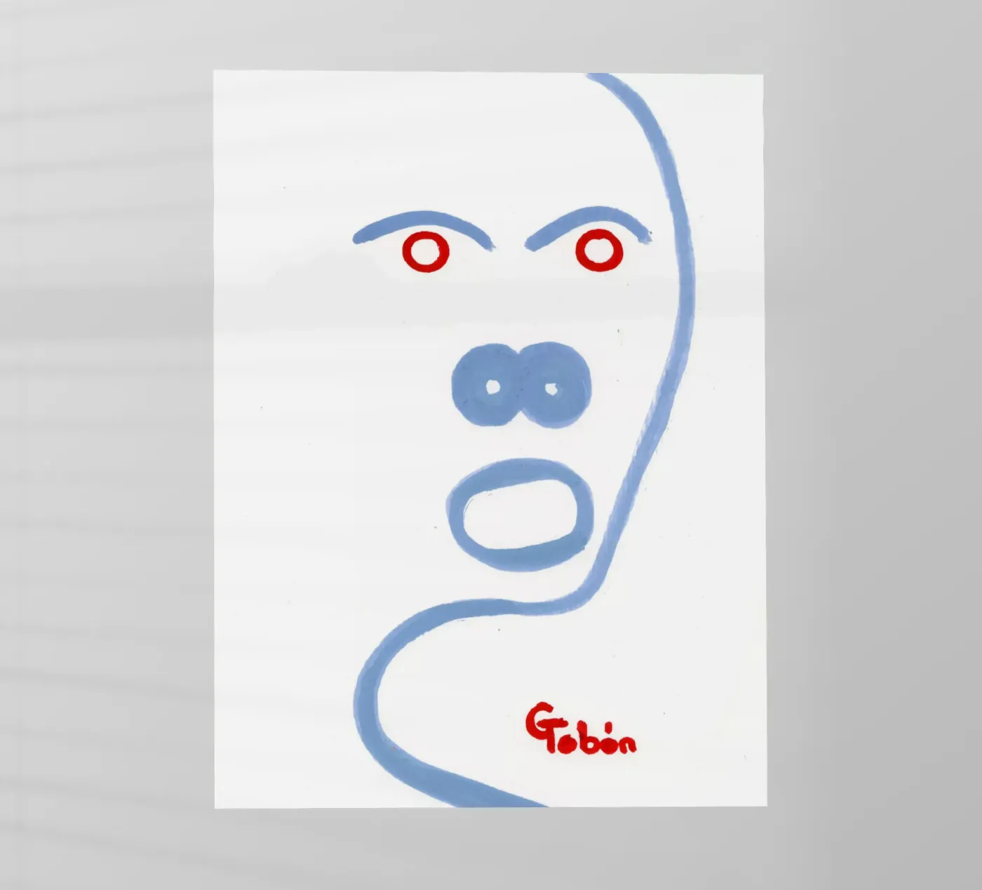 Mark backlit folie van gtobonart