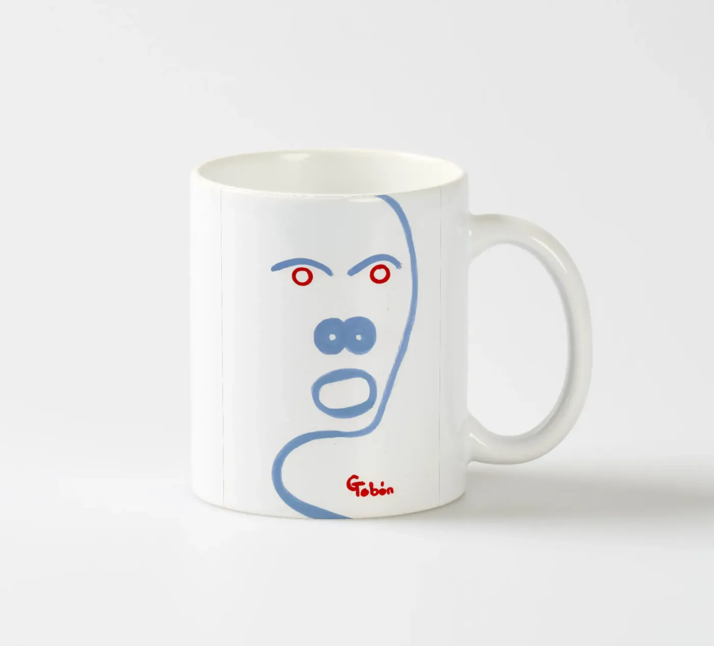 Mark ceramic mug by gtobonart