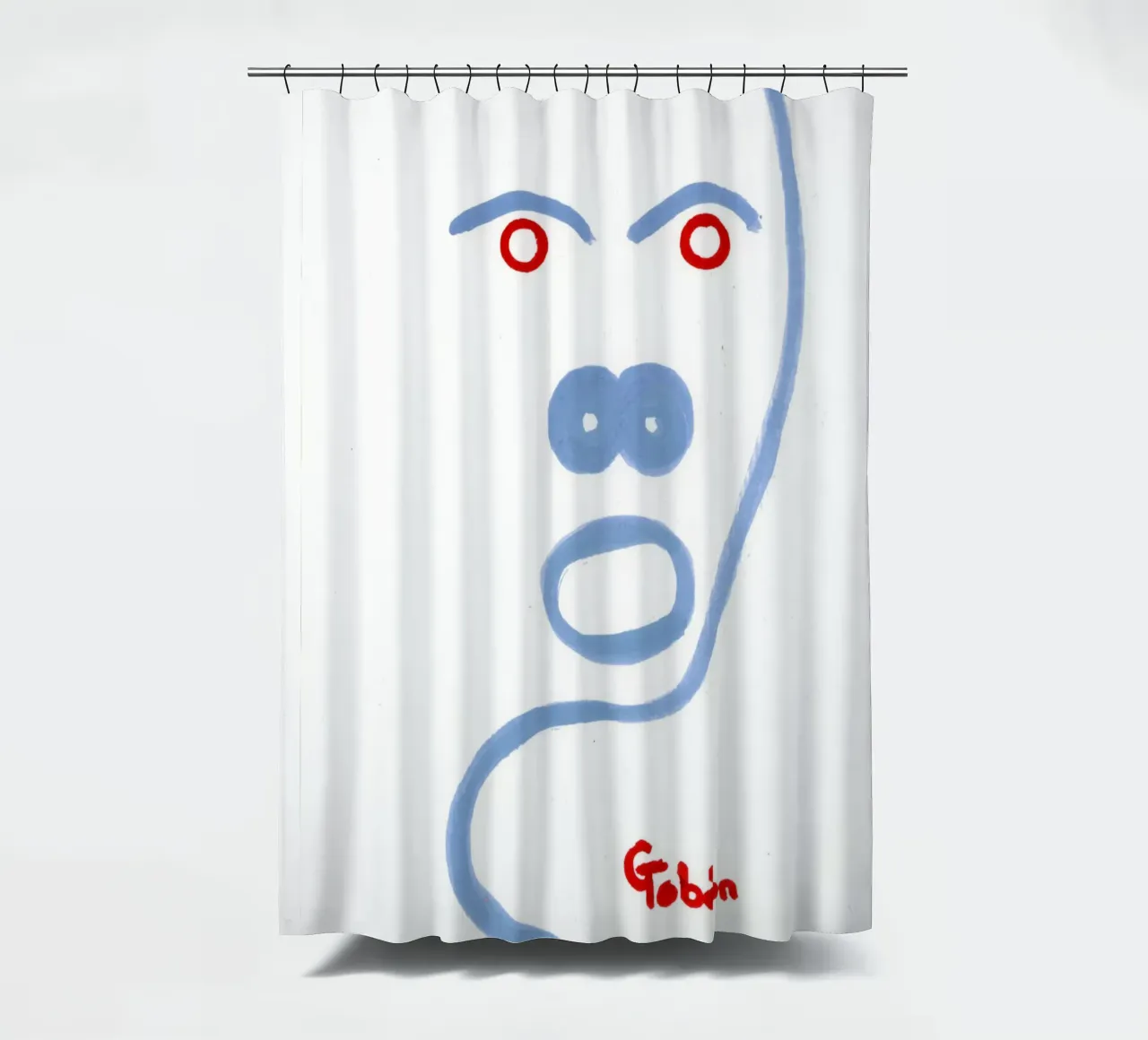 Mark shower curtain by gtobonart