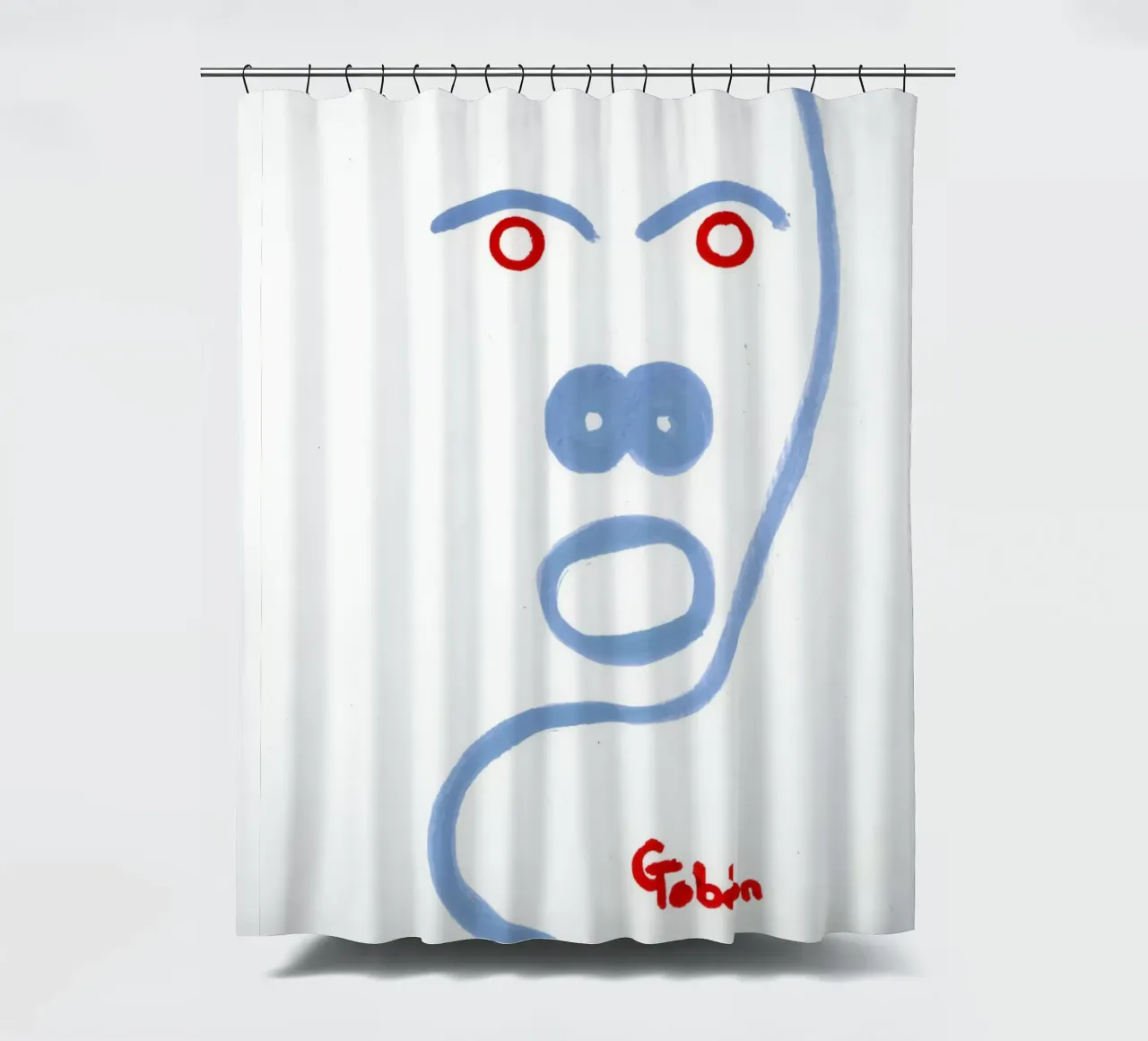 Mark shower curtain by gtobonart