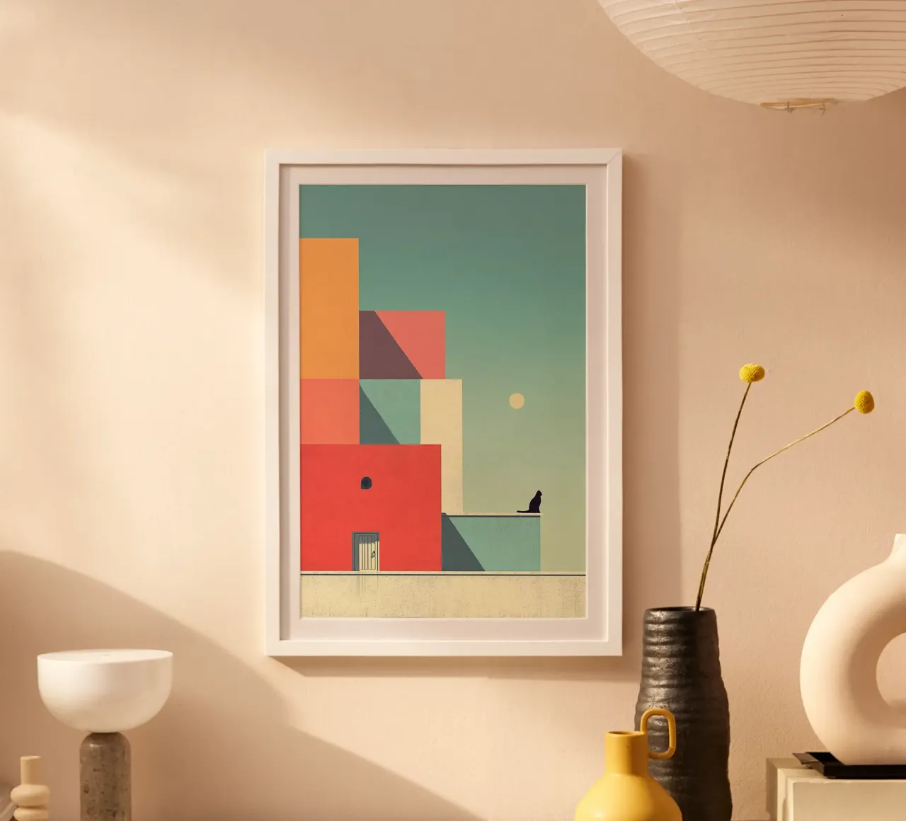 The Rooftop Watcher Poster von lieblu