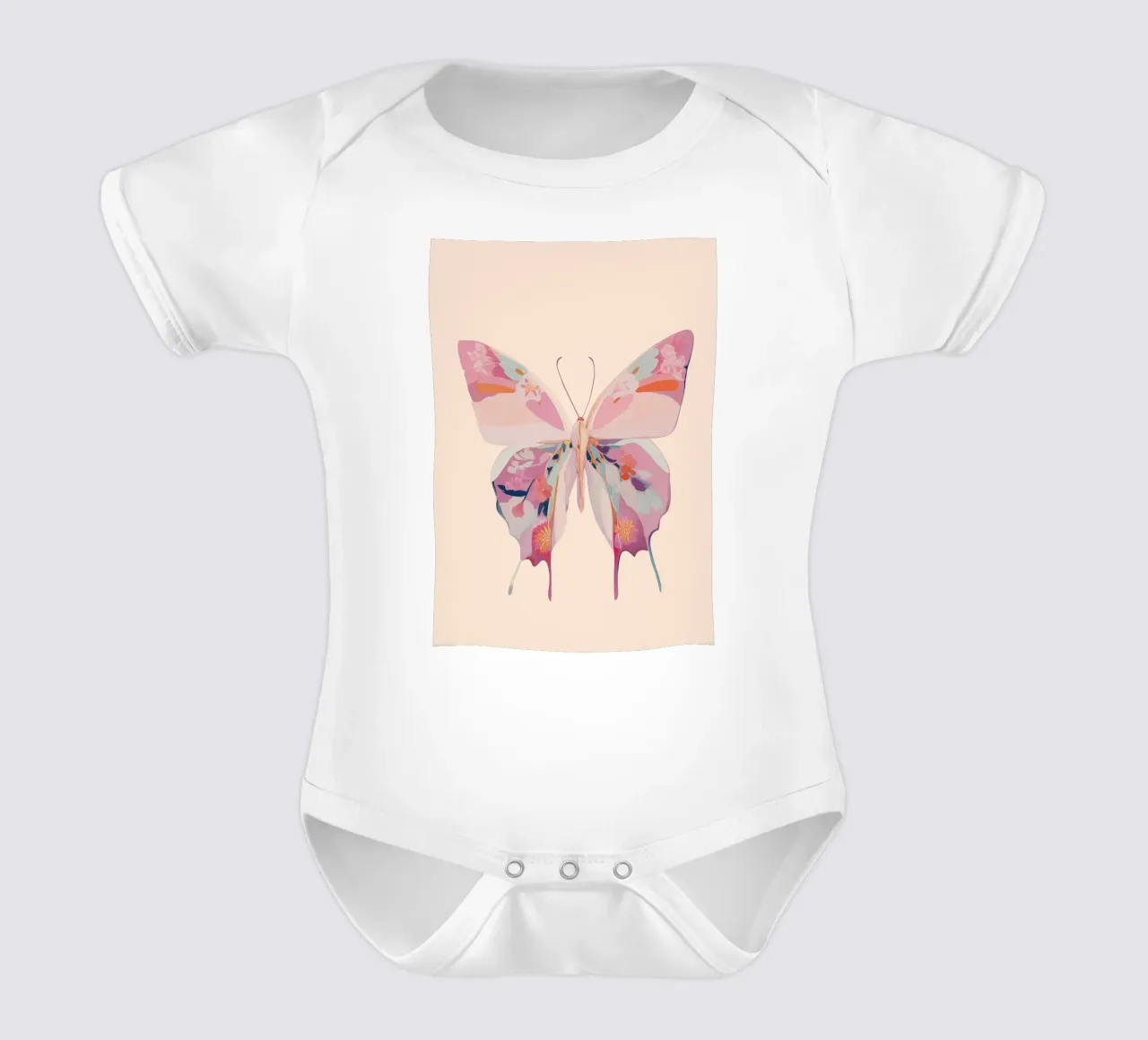 Soft Metamorphosis body neonato maniche corte da Luca