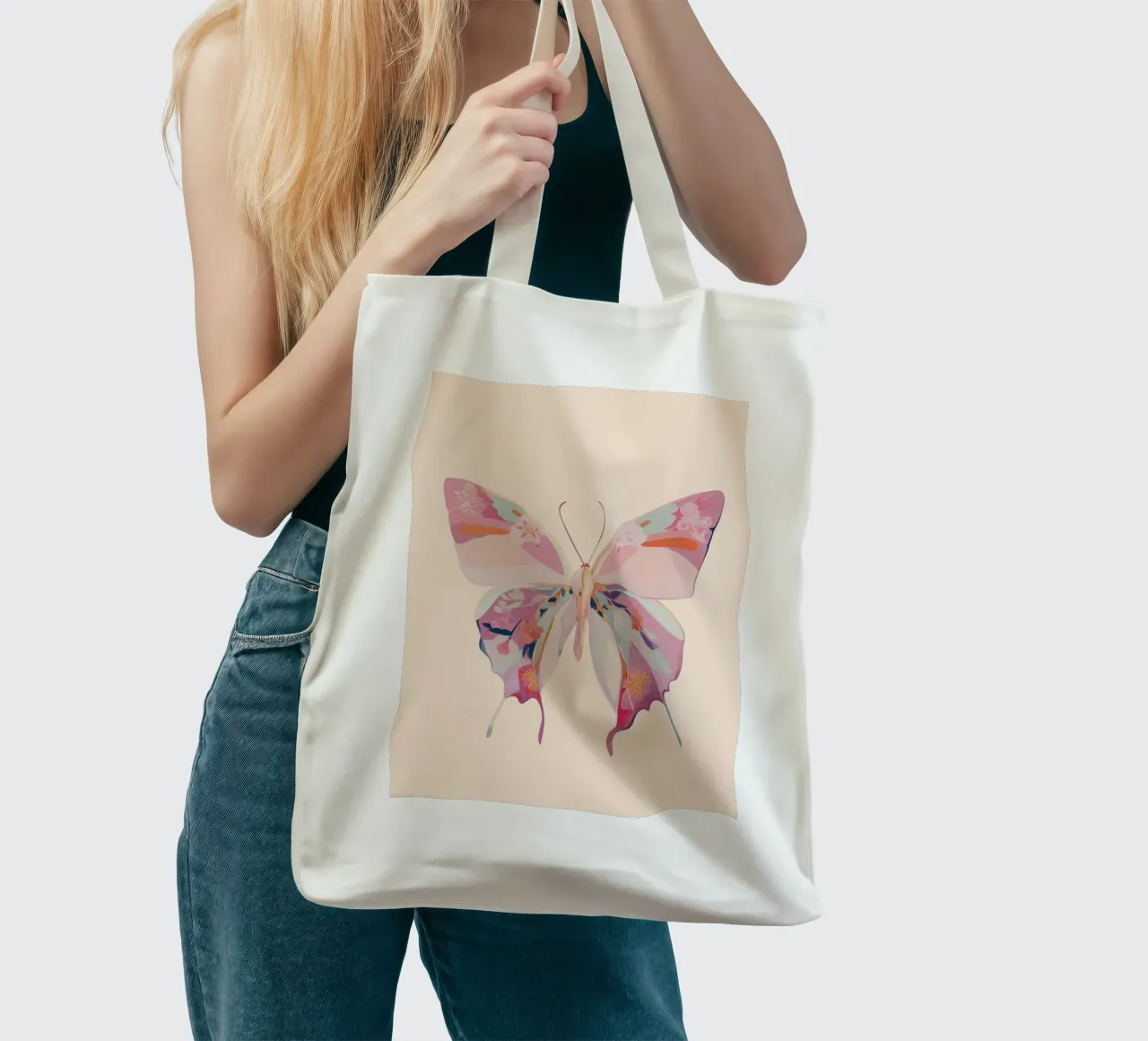 Soft Metamorphosis borsa in juta da Luca