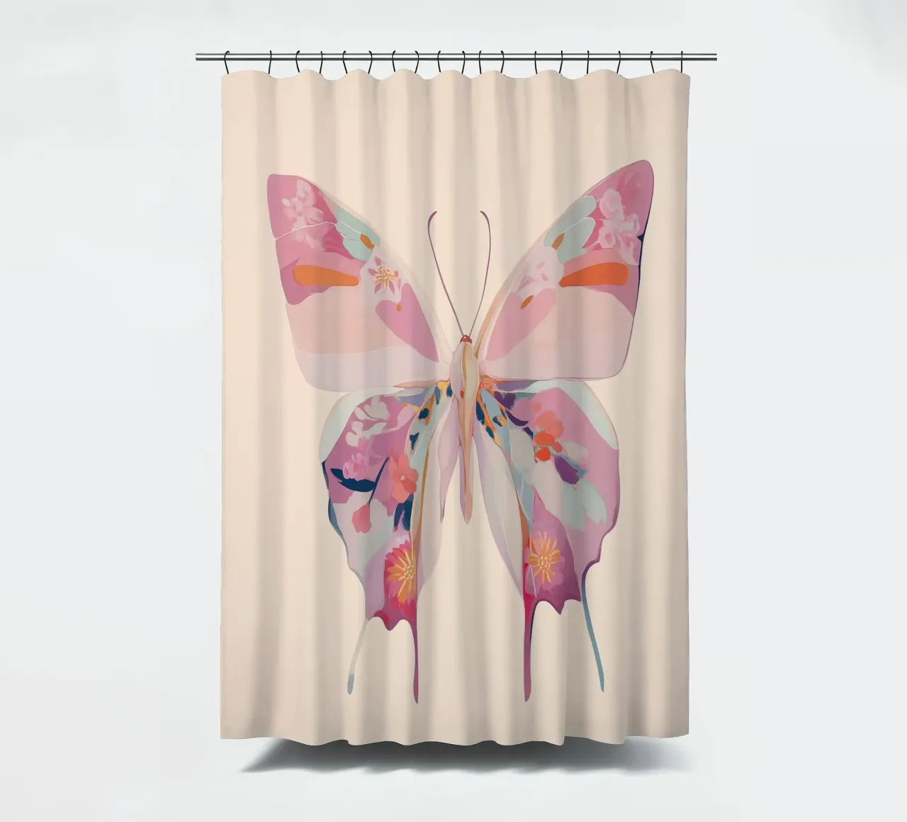 Soft Metamorphosis tenda da doccia da Luca